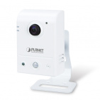 Wireless Cube Fish-Eye IP Camera Planet ICA-W8100, 11n Wireless, WPS, 180" Panoramic, H.264/MJPEG, 720P@30fps, 2-way Audio, ICR, ePTZ, MicroSD, ONVIF, Intelligent Motion Detection, PLANET Easy-DDNS