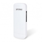 Outdoor Wireless CPE Planet WBS-202N, IP55, 802.11n, 2.4GHz  300Mbps, 802.3af/at PoE, Built-in 14dBi antenna, 802.1Q VLAN, One-click WDS, supports WAPC-500/1000 and Smart AP controller