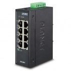 Fast Ethernet Switch Planet ISW-800T, IP30, 8-Port, Compact size, 10/100TX, -40~75 degrees C