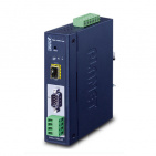 Industrial Modbus Gateway Planet IMG-2105AT, IP30, 1-Port RS232/RS422/RS485, 1 x 100BASE-FX SFP slot, -40~75 degrees C, dual 9~48V DC, Modbus RTU/ASCII, Master/Slave