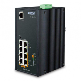 Industrial Managed Switch Planet IGS-4215-4P4T, IP30, L2/L4, 4-Port 10/100/1000T 802.3at PoE + 4-Port 10/100/100T, -40~75 degrees C, dual redundant power input on 48~56VDC terminal block, SNMPv3, 802.1Q VLAN, IGMP Snooping, SSL, SSH, ACL фото 801