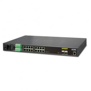 Managed Ethernet Switch Planet IGS-5225-16T4S, IP30, 19" Rack Mountable Industrial, L2+/L4, 16*1000T + 4*100/1000X SFP  (-40 - 75 C, AC + 2 DC, DIDO, ERPS Ring, 1588) фото 819