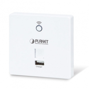 In-Wall Access Point Planet WNAP-W2200UE, 802.11n, 300Mbps, w/ USB Charger, 802.3af/at PoE PD, 802.1Q VLAN, supports Smart AP controller, EU Type фото 683