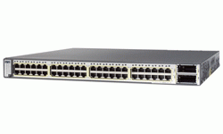Cisco WS-C3750E-48TD-E, Catalyst 3750E 48 10/100/1000+2*10GE(X2), 265W, IPS s/w фото 79