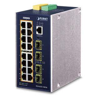 Full Managed Switch Planet IGS-6325-16P4S, IP30, DIN-rail Industrial, L3, 16-Port 10/100/1000T 802.3at PoE + 4-port 100/1000X SFP, -40 to 75 C, dual redundant power input on 48~56VDC terminal block, DIDO, ERPS Ring, 1588, Modbus TCP, ONVIF, Cybersecurity фото 743
