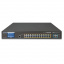 Managed Switch Planet GS-5220-24P4XVR, L2+/L4 24-Port 10/100/1000T 802.3at PoE + 4-Port 10G SFP+ with Color LCD Touch Screen, Hardware Layer3 IPv4/IPv6 Static Routing,  W / 48V Redundant Power (400W PoE Budget, ONVIF) t('фото') 0