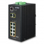 Industrial Full Managed Switch Planet IGS-10020PT, IP30, L2+/L4, 8-Port 1000T 802.3at PoE + 2-Port 100/1000X SFP, -40 to 75 C, dual redundant power input on 48~56VDC terminal block, DIDO, ERPS Ring, 1588, Modbus TCP, ONVIF, Cybersecurity features t('фото') 0