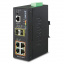 Industrial Full Managed Switch Planet IGS-5225-4P2S, IP40, L2+/L4, 4-Port 1000T 802.3at PoE + 2-Port 100/1000X SFP, -40 to 75 C, dual redundant power input on 48~56VDC terminal block, ERPS Ring, 1588, Modbus TCP, ONVIF, Cybersecurity features t('фото') 0