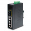 Industrial Ethernet Switch Planet ISW-511TS15, IP30, 4-Port + 1-Port 100Base-FX (15KM), Slim Type, -40 - 75 C t('фото') 0