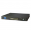 Managed Switch Planet GS-5220-16UP2XVR, L2+/L4 16-Port 10/100/1000T 75W Ultra PoE + 2-Port 10G SFP+ with Color LCD Touch Screen, Hardware Layer3 IPv4/IPv6 Static Routing, W/ 48V Redundant Power (400W PoE Budget, ONVIF) t('фото') 0