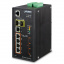 Industrial Full Managed Switch Planet IGS-5225-4UP1T2S, IP30, L2+/L4, 4-Port 60W 1000T Ultra PoE+ 1-Port 1000T + 2-port 100/1000X SFP, -40 to 75 C, dual redundant power input on 48~56VDC terminal block, DIDO, ERPS Ring Supported, 1588, Modbus TCP, ONVIF  t('фото') 0