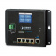 Industrial Wall-mount Gigabit Router Planet WGR-500-4PV, IP30 with 4-Port 802.3at PoE+ and LCD Touch Screen (120W PoE Budget, dual power input on 48-56VDC terminal block and power jack, -10~60 degrees C, Hardware NAT, IPv6) t('фото') 0