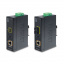 Industrial Converter Planet IGTP-802T, IP30, 10/100/1000BASE-T to 100/1000BASE-SX with 802.3at PoE+, Multi-mode, 220m/550m, -40 to 75C, 12V~48V DC power boost t('фото') 0