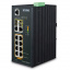 Industrial Managed Switch Planet IGS-4215-8P2T2S, IP30, L2/L4, 8-Port 10/100/1000T 802.3at PoE + 2-Port 10/100/100T + 2-Port 100/1000X SFP, -40~75 degrees C, dual redundant power input on 48~56VDC terminal block, SNMPv3, 802.1Q VLAN, IGMP Snooping, SSL t('фото') 0