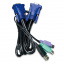USB KVM Cable Planet KVM-KC1-1.8 with built-in PS2 to USB Converter,1.8M t('фото') 0