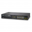 Combo Managed Ethernet Switch Planet FGSD-1008HPS, 8-Port 10/100TX 802.3at PoE + 2-Port Gigabit TP/SFP, 120W, IPv4/IPv6 Management, SNMPv3, 802.1s MSTP, 802.1x Authentication, ACL, PD Alive Check, Cybersecurity features t('фото') 0