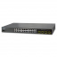 Managed Security Switch Planet WGSW-24040R, L2+/L4 24-Port 10/100/1000T with 4-port 100/1000X SFP, W/ 48V Redundant Power, Cybersecurity features t('фото') 0